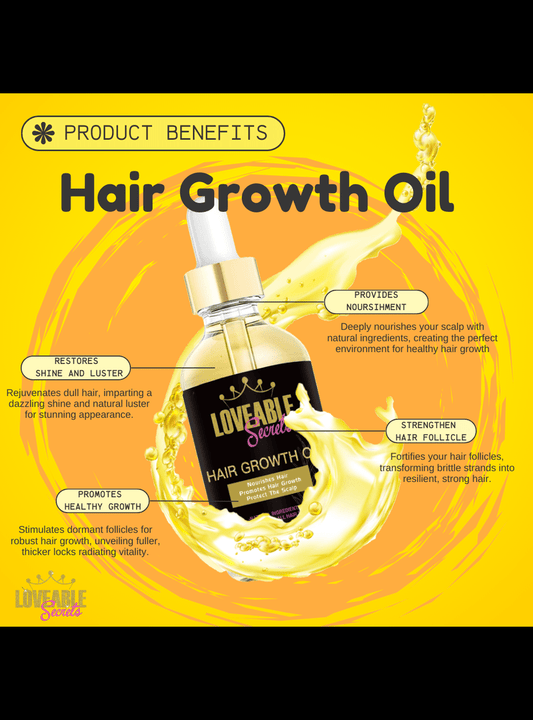 Loveable Secrets Hair Growth Oil